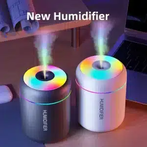 Mini légPárásító 180 ml USB Aromadiffúzor