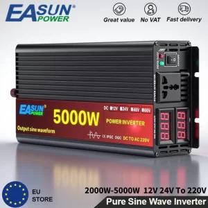EASUN 3000W/4000W/5000W Pure Sine Wave Μετατροπέας