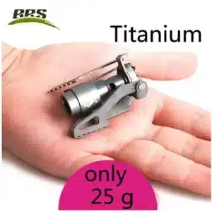 BRS-3000T Titanium Mini Camping Gas Stove