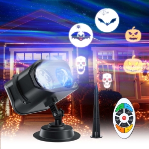 BlitzWill Christmas Halloween Double Projector Lights