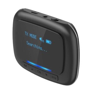BlitzWolf® BW-BR6 2-in-1 OLED Display Bluetooth Audio Transmitter