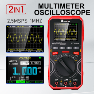 TOOLTOP ET2010A 2-In-1 Oscilloscope Multimeter