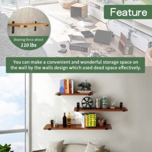 4-Pack SINGES Shelf Brackets for Wall