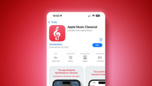 Apple Music Classical App in Mainland China on January 24th
