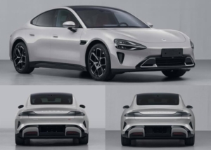 Xiaomi SU7 Electric Tail Wing Leaked Photos Design Reveal