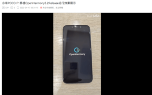 POCO F1 Successfully Ported OpenHarmony 3.2 Release Version