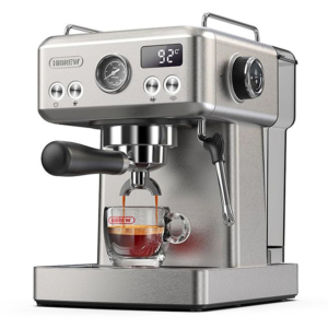 HiBREW H10A 20Bar Semi Automatic Espresso Coffee Machine Silver