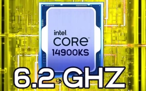 Intel i9-14900KS Processor Unleashed: Speeds Reach 6.2GHz