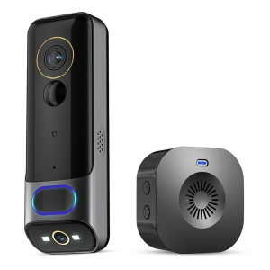 MR12 4MP WiFi Battery Video Doorbell 5200mAh
