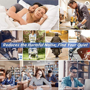 4 Pairs High Fidelity Concert Ear Plugs