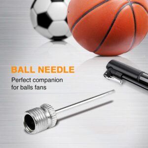 Audew 160 PSI Bike Pump w/ Ball Needle Kit