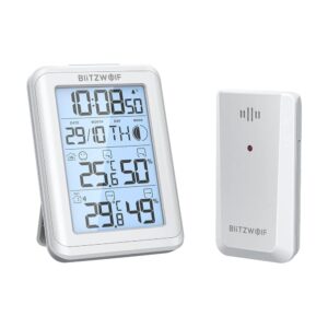 BlitzWolf® BW-TM01 LCD Screen Wireless Weather Station