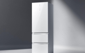 Xiaomi Mijia Refrigerator Italian Style 400L Goes on Sale: Ice Crystal White Glass Panel