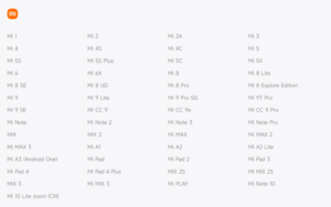 Xiaomi Security Center Updates The List of Stop-supported Products, Including Redmi K30, Xiaomi Note 10