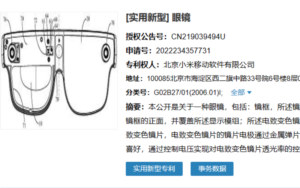Xiaomi Electrochromic Lens Patent Announced, Which Can Control Light Transmittance