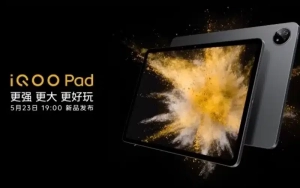 iQOO Pad Officially Released on May 23: Equipped with Dimensity 9000+ Chip