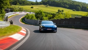 Tesla Model S Plaid Track Pack Refreshes The Fastest Lap of A Production Electric Car at The Nürburgring Track