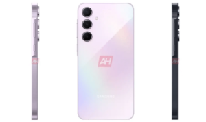 Samsung Galaxy A55 Official Renderings Exposed: Flat Screen, Triple Colors