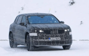 BMW iX3 2025 Spy Photos Exposed, Gets New Grill Design