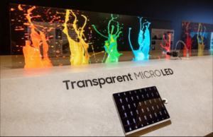Samsung Unveiled Transparent MicroLED Monitor at CES 2024