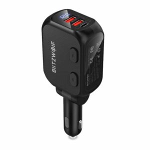 BlitzWolf BW-CLA1 150W QC3.0 18W PD 20W Car Charger Splitter