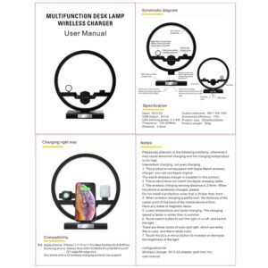 30W Qi Fast Wireless Charging Station