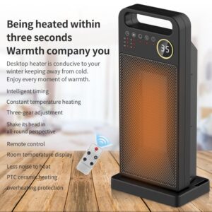 New PTC Remote Control Electric Heater
