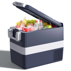 KROAK 40L Dual-Zone Car Refrigerator 12/24V DC