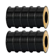 KINGROON Filamento per Stampanti 3D PETG, 10 kg, Nero