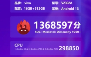 Vivo X90s Appeared on Google Play: Dimensity 9200+ Processor, 1260×2800 Centered Hole Screen