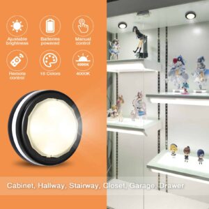 6-Pack Dimmable Under Cabinet Lights w/ Remote & Timing