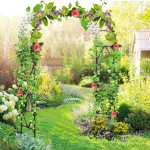 Metal Garden Trellis for Climbing Plants