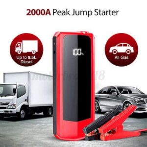 Audew 2000A Peak 20000mAh Car Jump Starter