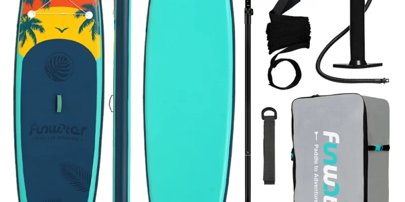 FunWater 335*84*15CM Load 165KG+ Inflatable Stand Up Paddle Board Surfboard