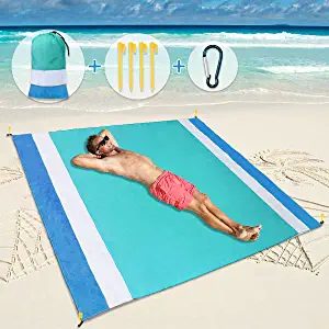 BRGOOD Oversized Beach Blanket 82×79 inch