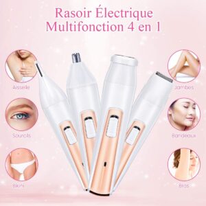 4-in-1 Electric Intimate Trimmer for Women