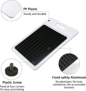 Fast Thawing Plate for Defrosting Frozen Food