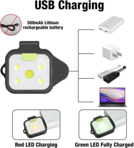 BRGOOD Rechargeable LED Head Torch