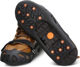 MATCEE Ice Snow Grips for Snow Boots & Shoes