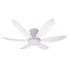 Elfeland 50W 6-Blade LED Ceiling Fan Light with Remote