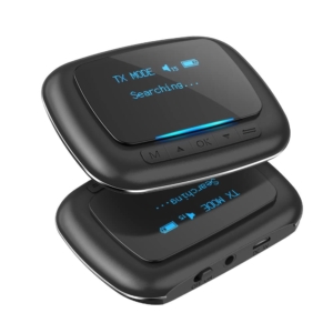 BlitzWolf® BW-BR6 2-in-1 OLED Display Bluetooth Audio Transmitter
