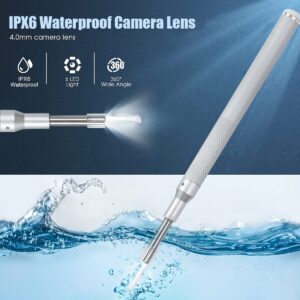 Waterproof Ear Wax Removal Tool w/ Endoscope & LED Lights