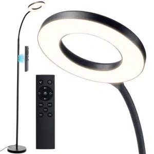 BlitzWill BWL-FL5 Λάμπα Δαπέδου LED 12W με Μαγνητικό Τηλεχειριστήριο