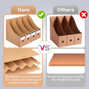 Magazine File Cardboard File Stand