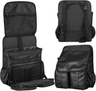 2-in-1 Adjustable Strap Design Car Front Seat Organizer