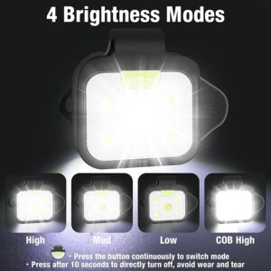 BRGOOD Rechargeable LED Head Torch