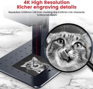 ENJOYWOOD Desktop and Handheld 2-in-1 Laser Engraving Machine