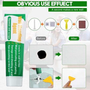 4-Pack Wall Repair Cream Putty with Scraper and Sandpaper