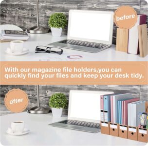 Magazine File Cardboard File Stand