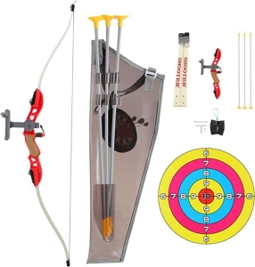 Bow and Arrow Shooting Game Kit for Kids